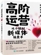 《高阶运营:从小编到新媒体操盘手》pdf电子书下载